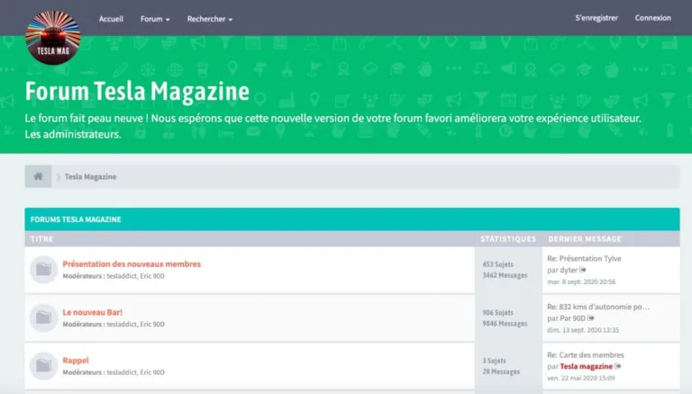 forum tesla mag