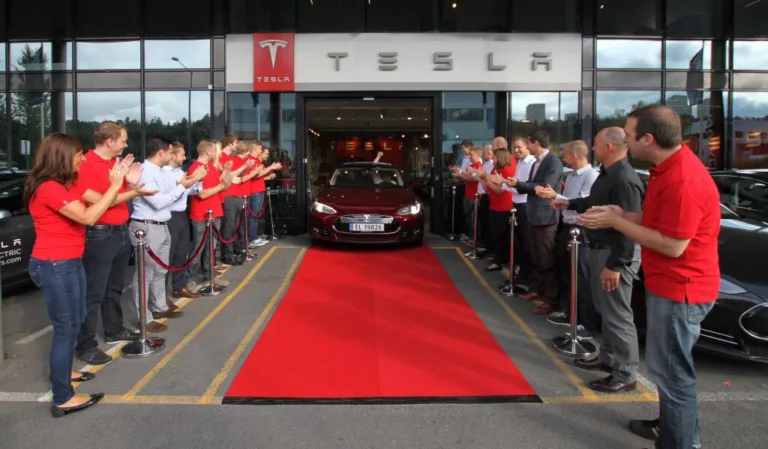 Tesla Model S en Europe