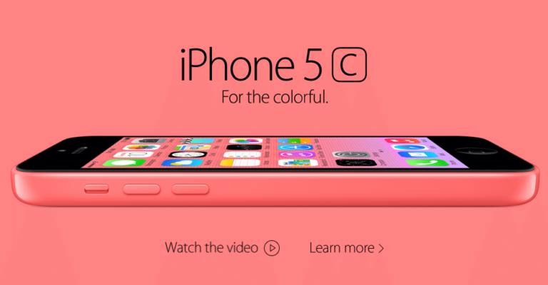 Nouveaux modèles Apple: Iphone 5S et Iphone 5C.