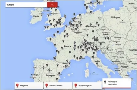 Recharger une Tesla en toute tranquillité partout en Europe !