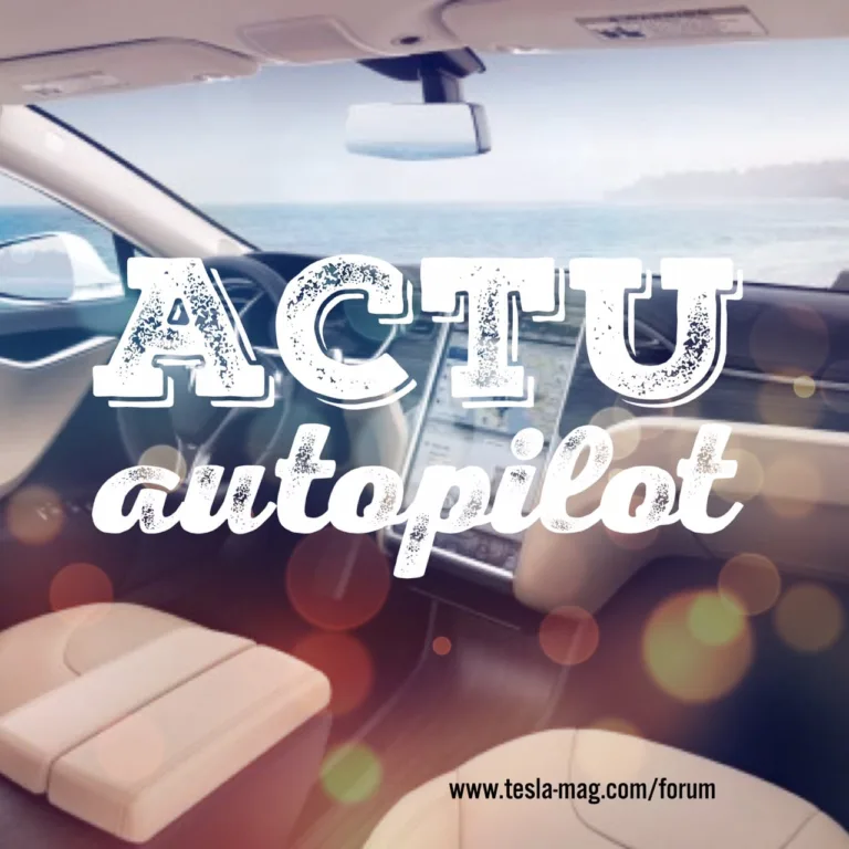 La version V2 de l’Autopilot pas pour tout le monde.