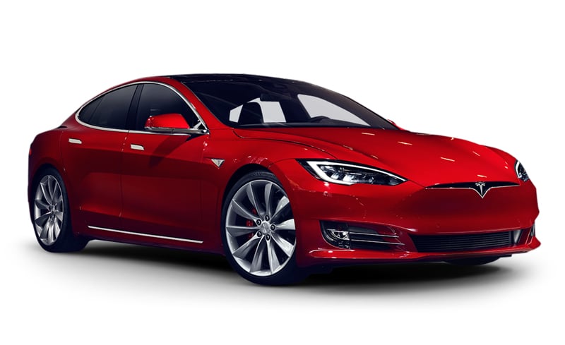 Tesla Model S Red