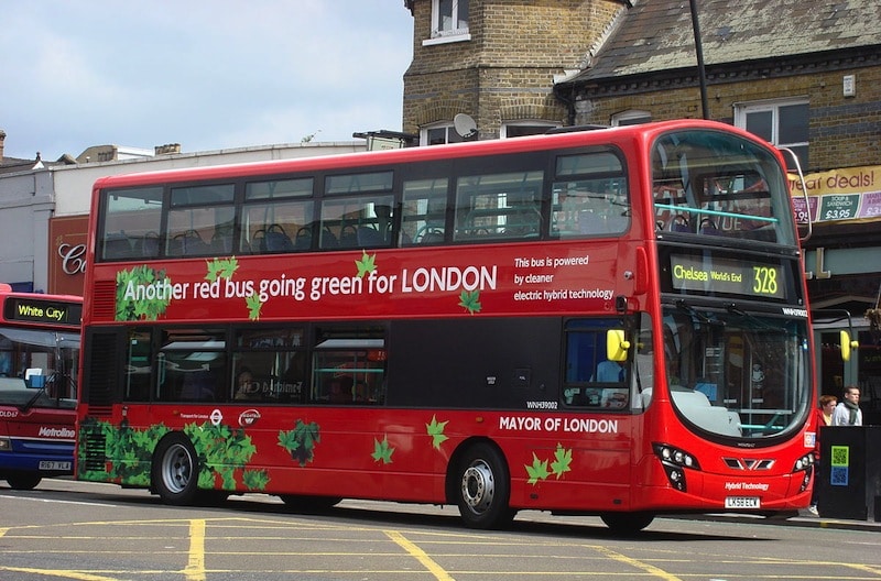 Londres bus électrique