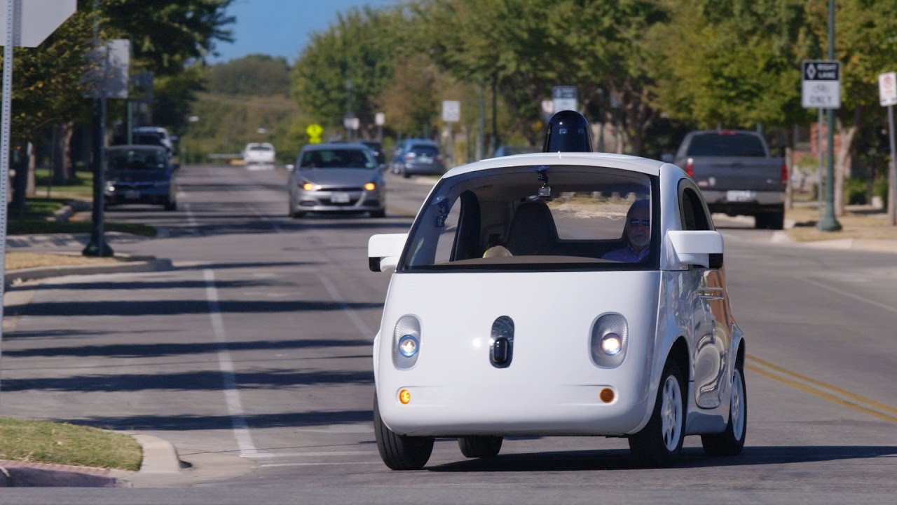 Premier projet de Google Car autonome, aujourd'hui abandonné