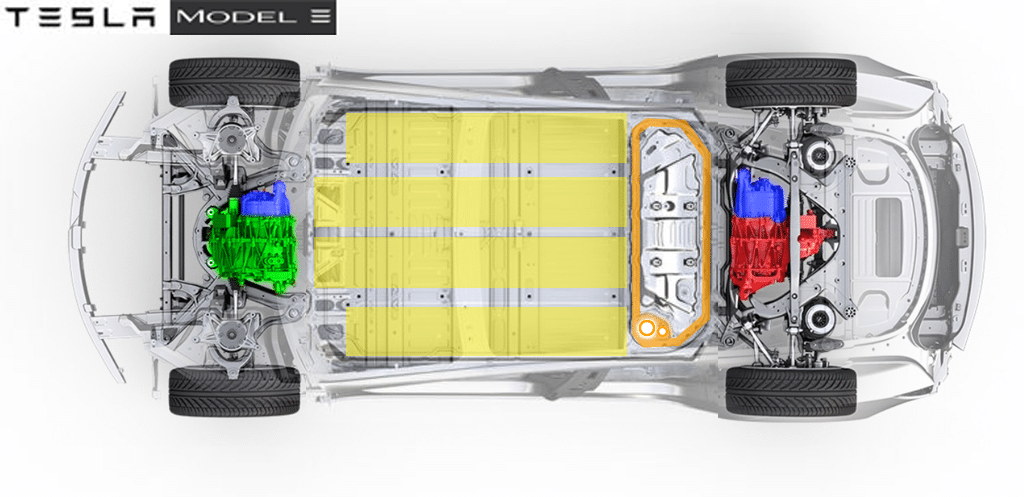 La Tesla Model 3 restylée possède un levier de vitesses caché