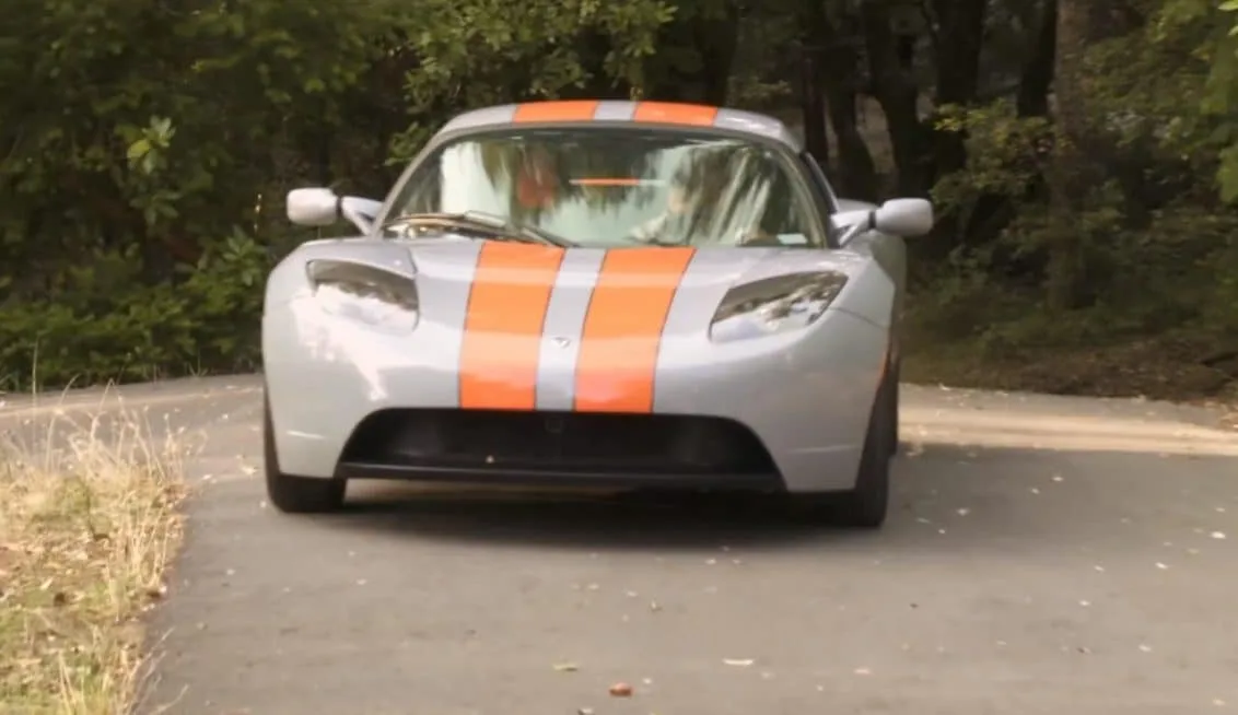 Le roadster Tesla au cinéma