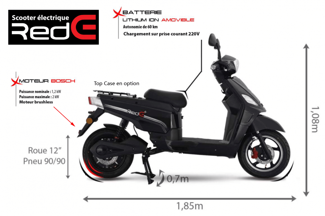 Scooter électrique RedE