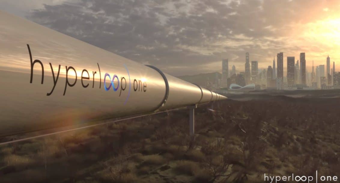 le tube d'hyperloop one