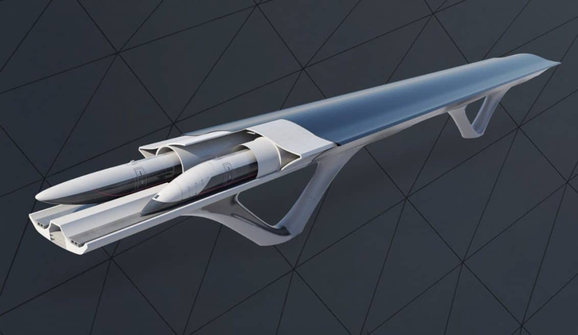 structure de l'hyperloop par HTT
