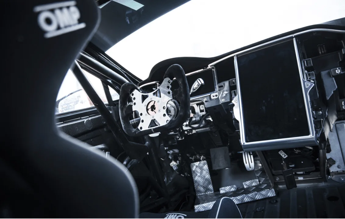 Intérieur d'une Electric GT