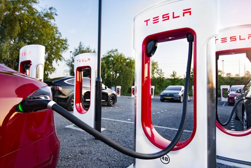 Tesla supercharger