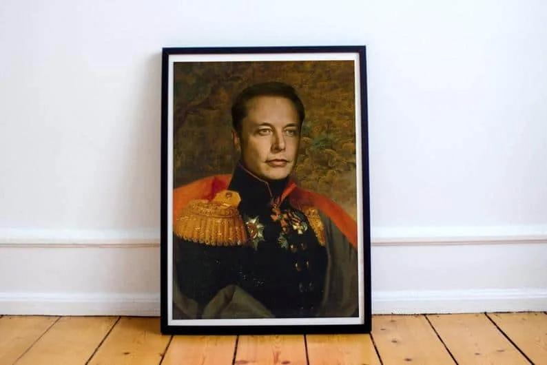 elon musk paint