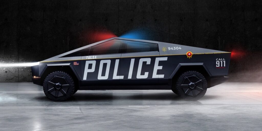 cybertruck police