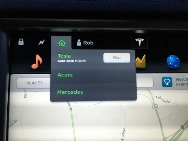 homelink tesla