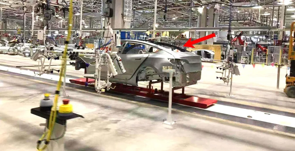 tesla gigafactory model 3
