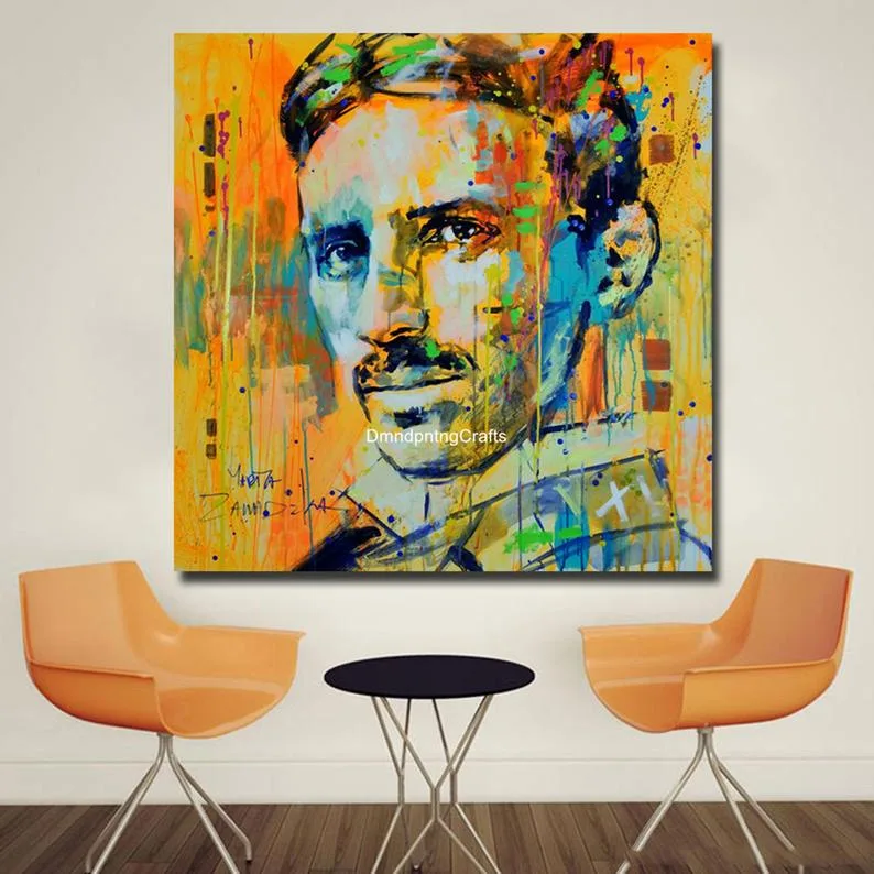 nikola tesla paint