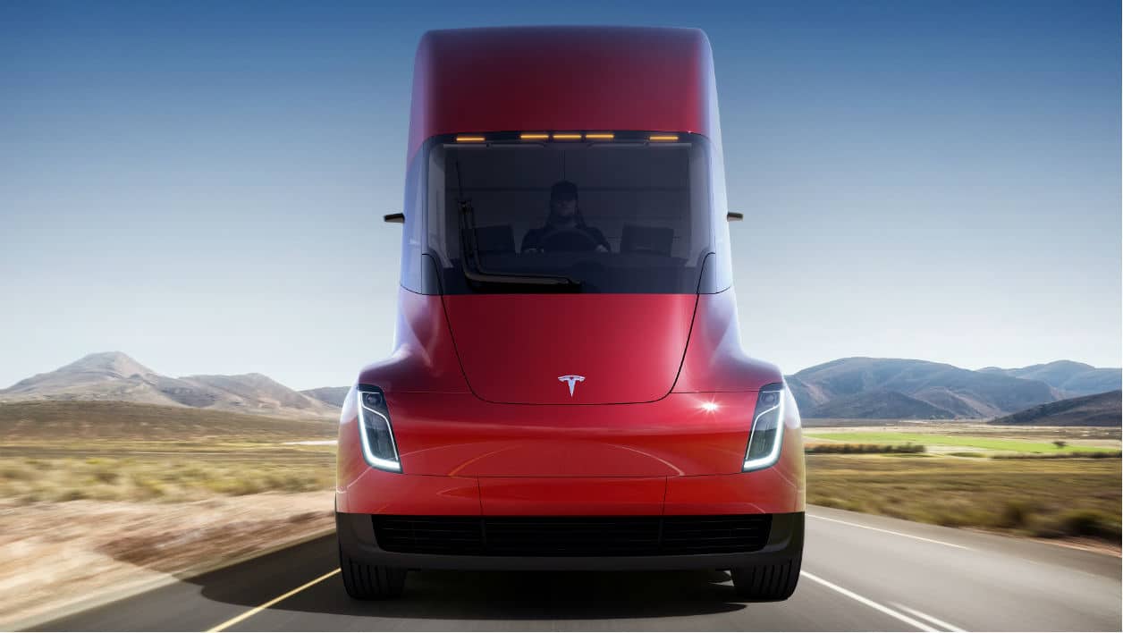 Tesla semi front