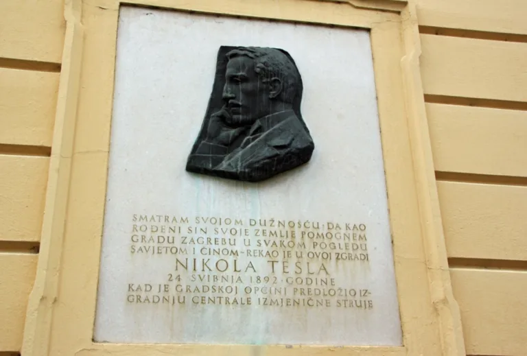 Portrait Nikola Tesla Belgrade
