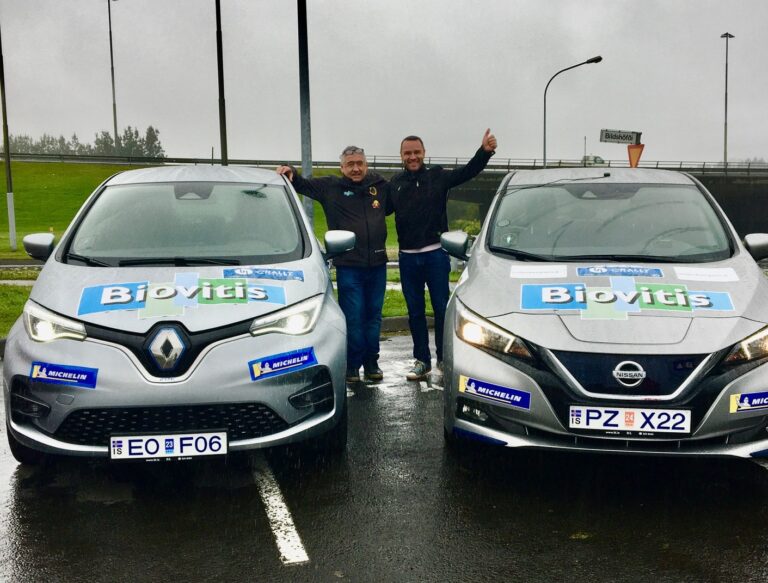E-Rallye d’Islande: l’équipage Malga-Bonnel au départ dans une Renault Zoé