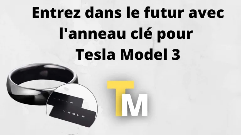 Guide clé model 3