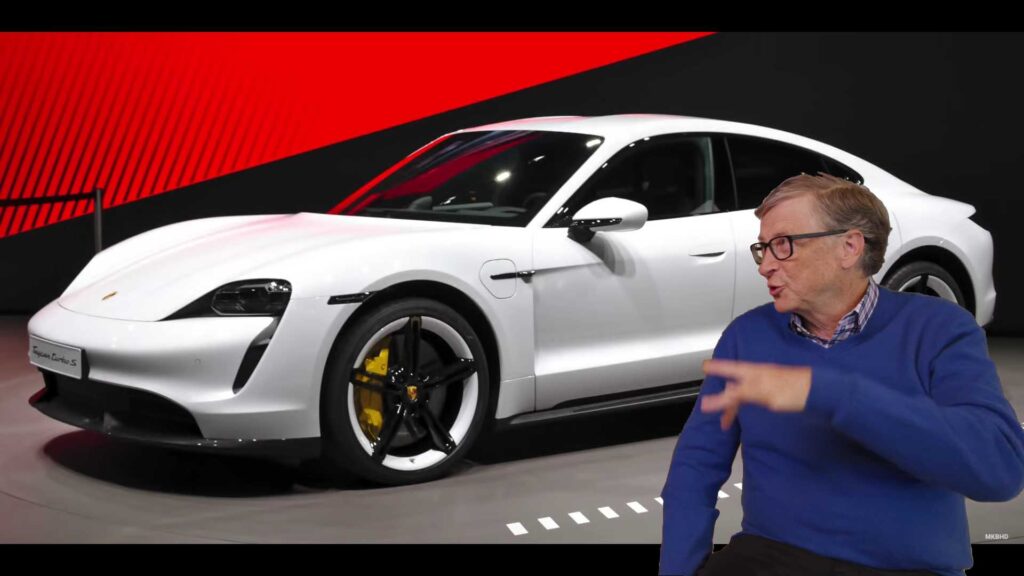 Bill Gates Porsche Taycan