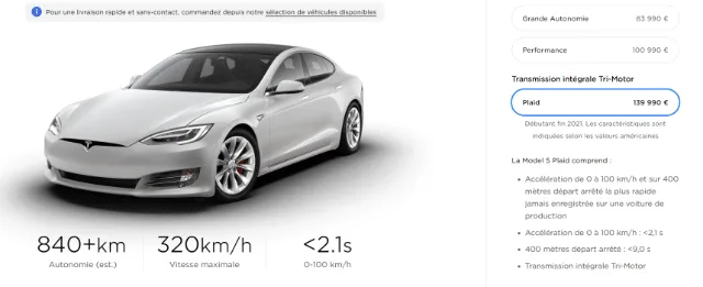 tesla plaid