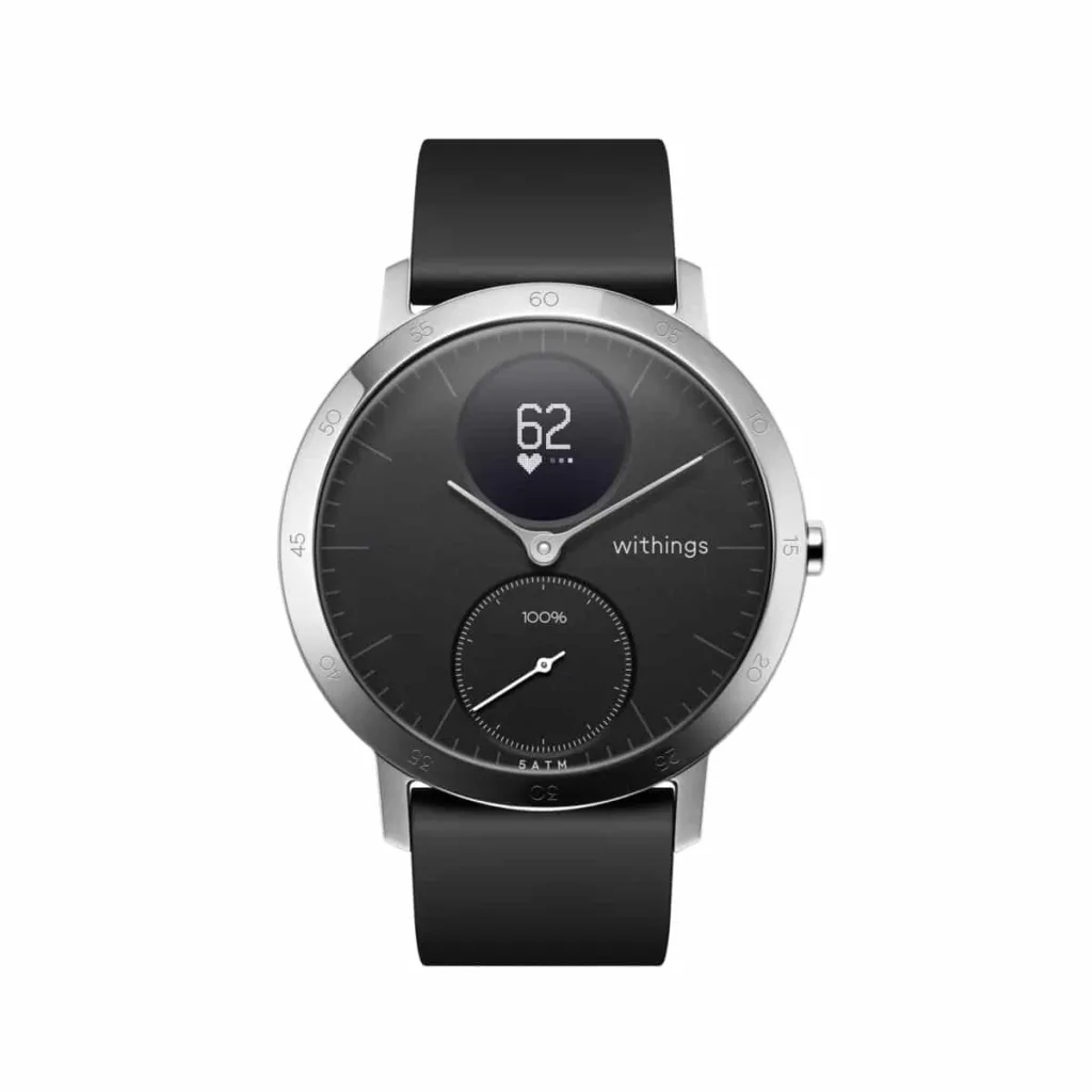 Steel-HR_Silver_40_PS_Black-Silicone
