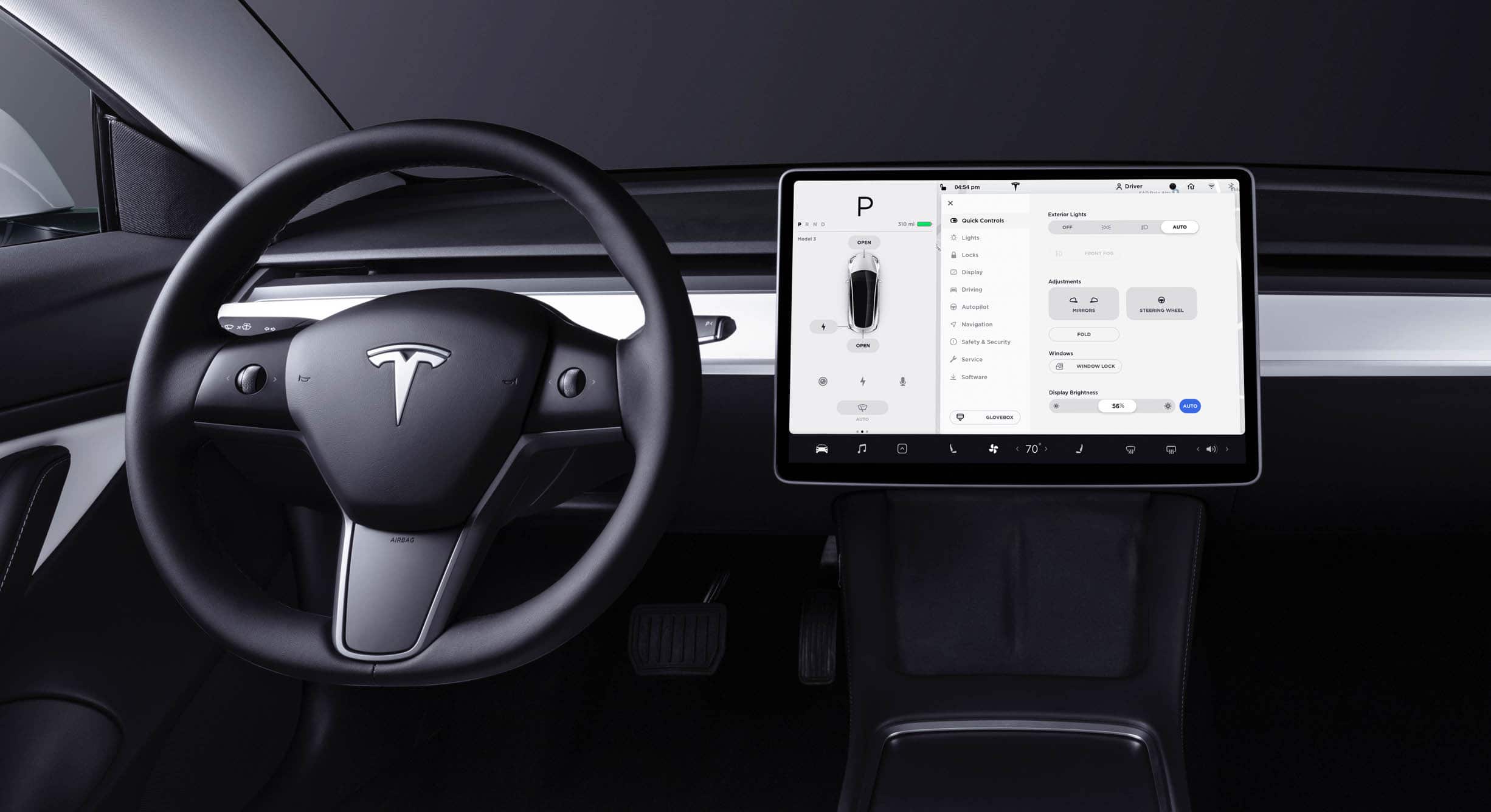 TESLA MODEL 3 , Tout savoir sur l'écran ( options , réglages ,  divertissement ) MAJ 2021 