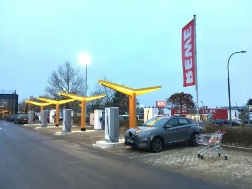 Photo bornes Fastned