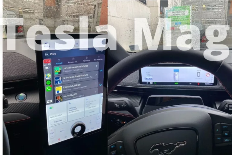 Mustang Mach-E: Connectivité totale?