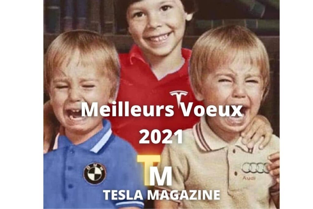 Photo meilleurs vœux 2021 Tesla Mag