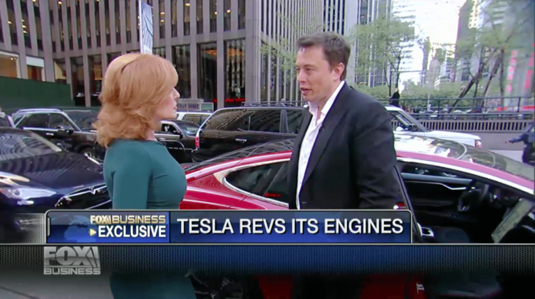 Elon Musk vole au secours de l’action Tesla