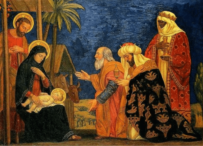 Photo de la Nativité, épisode des Rois Mages