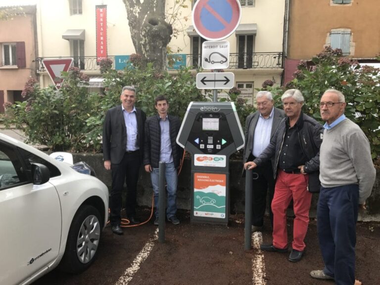 Ardèche : un bond de recharge de 60 % des voitures électriques en 2020