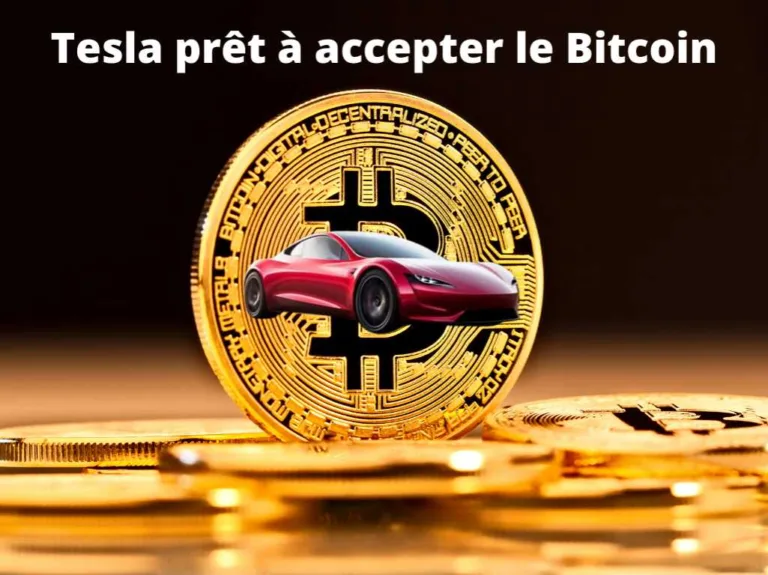 Tesla pret a accepter le Bitcoin