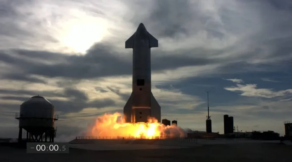 Atterrissage du Starship