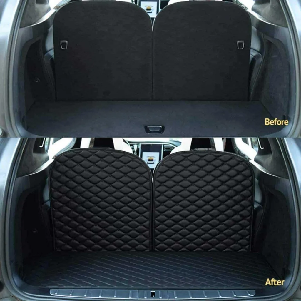 Tesla Model X Tapis de coffre