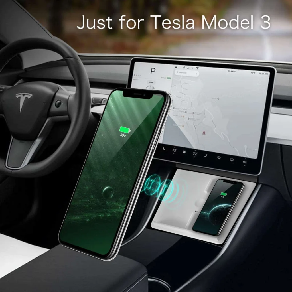 Double Chargeur sans Fil pour Model 3