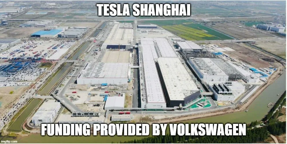 Usine de Tesla à Shangai