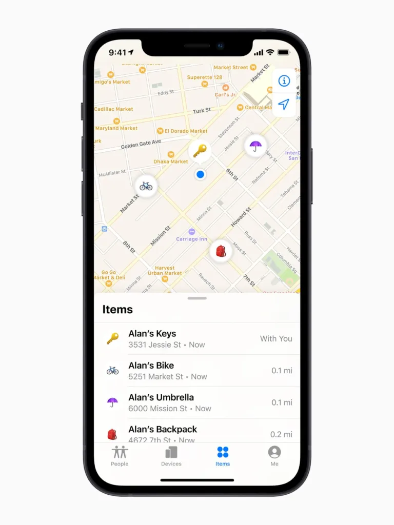 AirTag application