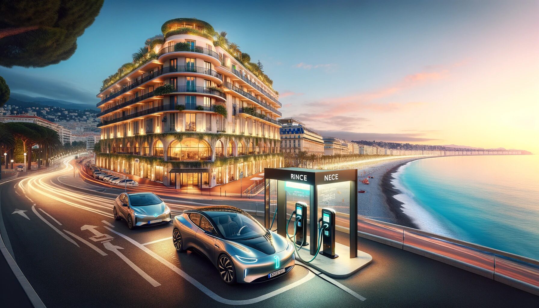 Hôtels avec borne de recharge à Nice