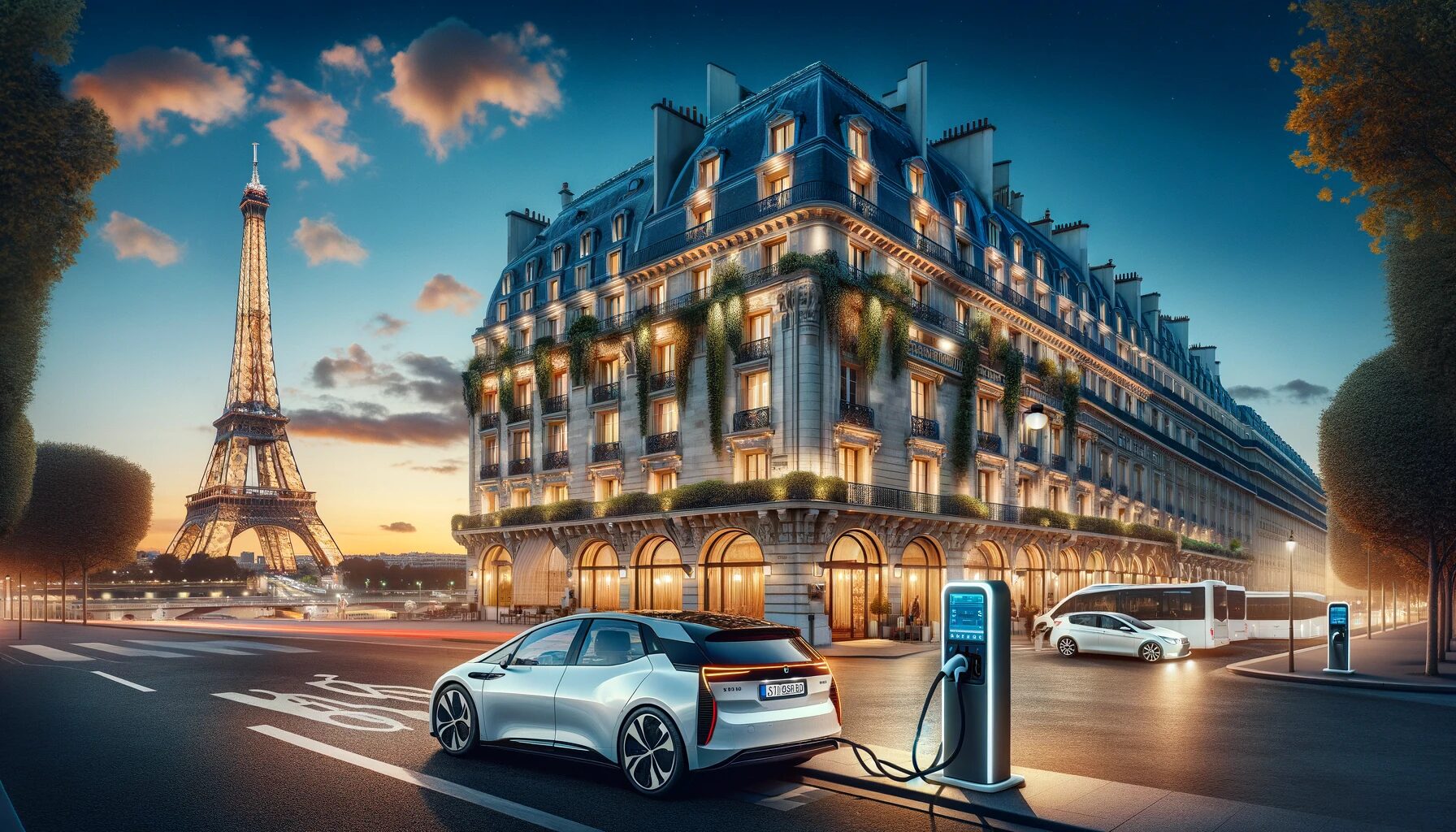 Hôtels avec borne de recharge à Paris
