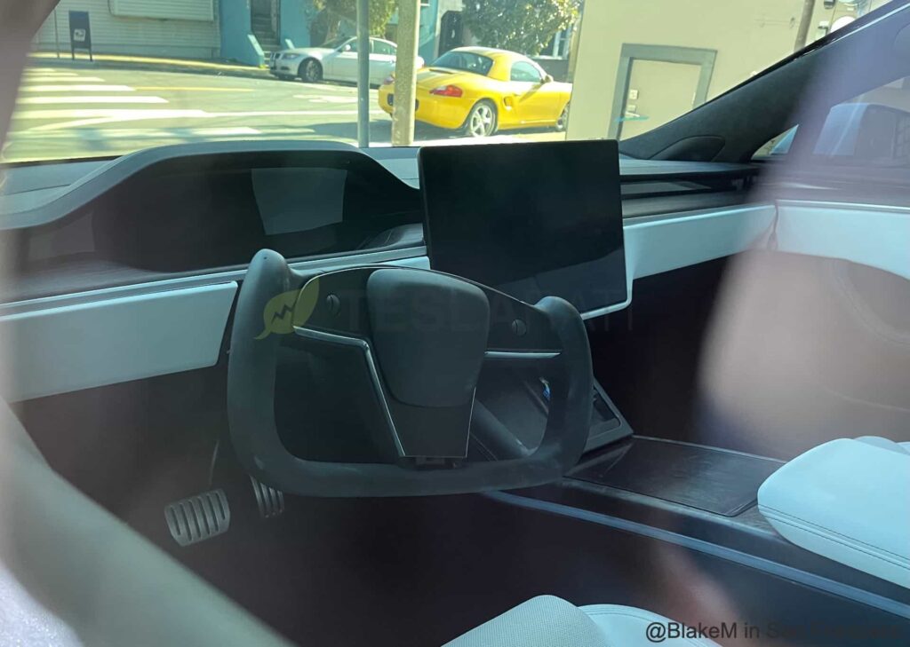 Tesla Model S Plaid intérieur