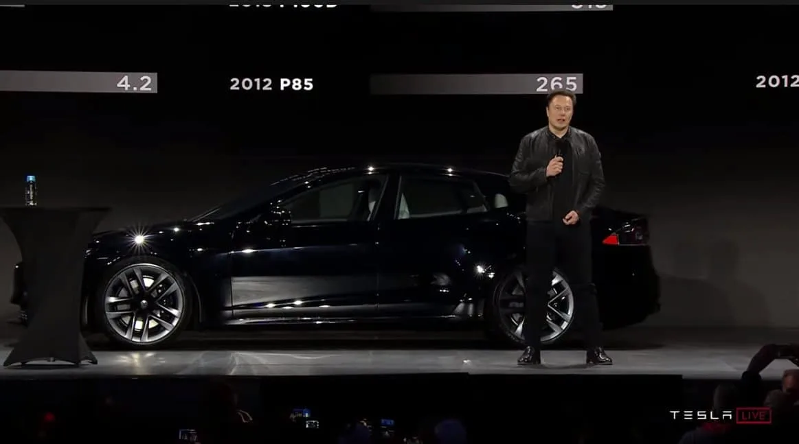 Elon Musk plaid
