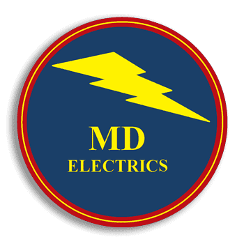logo MD ELECTRICS, installateur de borne à Tourcoing