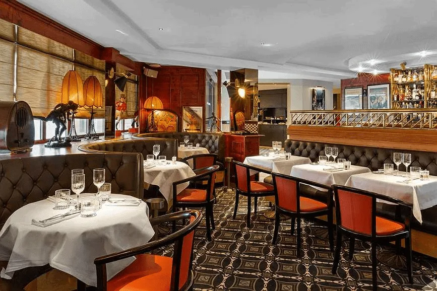 Aperçu du bar de l'Hôtel de Dieppe "1880"