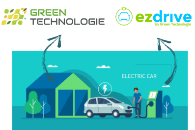 Green Technologie, spécialiste de l'électrique solaire et durable, avec son partenaire EZDrive