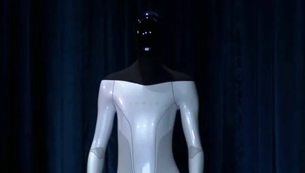 Photo du Tesla Bot, renommé Optimus