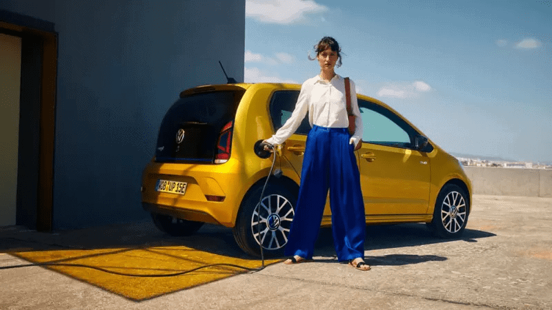 Photo commerciale de la nouvelle Volkswagen e-Up