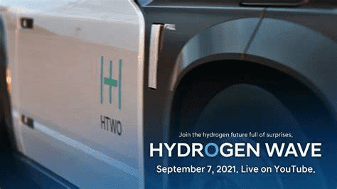 Visuel Hydrogen Wave de la marque Hyundai, pour YouTube